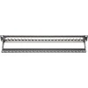 DIGITUS Patchpanel 1HE 24-Port Modular Patchpanel juodas