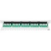 Assmann Electronic DIGITUS CAT 3 ISDN Patch Panel neekranuotas 25 prievadų RJ45 8P4C LSA 1U stovo tvirtinimo spalva pilkas RAL 7035