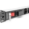 DIGITUS PDU 1U 7xCEE7/5 FR-Ausgnge 230V/16A juodas
