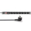 DIGITUS PDU 1U 7xCEE7/5 FR-Ausgnge 230V/16A juodas