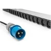 DIGITUS PDU 24xC13 3xC19 Ausgnge 250V/16A juodas