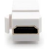 Digitus Assmann DN-93401 Modulis Keystone HDMI jungtis lizdams ir tuščioms panelėms, moteriškas/moteris, Balta DN-93401