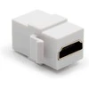Digitus Assmann DN-93401 Modulis Keystone HDMI jungtis lizdams ir tuščioms panelėms, moteriškas/moteris, Balta DN-93401