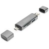 DIGITUS Reader USB-C + USB 3.0, SD + Micro SD + USB3.0 OTG