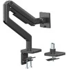 Laikiklis Digitus Desk Mount | Height, tilt, rotation, depth, pivot | Single Monitorius Mount | 49 " | Maximum weight (capacity) 20 kg | Juodas