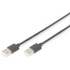 USB kabelis Digitus USB-A - USB-A 5 m Juodas (AK-30011- 050- S)