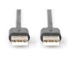 USB kabelis Digitus USB-A - USB-A 5 m Juodas (AK-30011- 050- S)