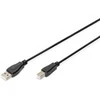 Digitus DB-300102-018-S USB 2.0 kabelis tipas A - B M/M, 1,8 m, juodas