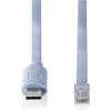 Digitus Kabelis adapter do konsoli usb-a 2.0 męski do rj45 | chipset ftdi (ft232rnl) | Šviesiai mėlynas | 1.8m