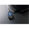 Digitus Kabelis adapter usb 2.0 do rs232 (db9) | chipset ftdi (ft232rnl) | pvc, transparentny | mocowanie na śruby | 1.8m