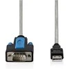 Digitus Kabelis adapter usb 2.0 do rs232 (db9) | chipset ftdi (ft232rnl) | pvc, transparentny | mocowanie na śruby | 1.8m