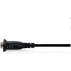 Digitus Kabelis adapter usb 2.0 do rs232 (db9) | chipset ftdi (ft232rnl) | pvc, juoda | mocowanie w tulejkach gwintowanych | 1.8m