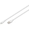 Digitus Kabelis USB DIGIT Lightning - USB-A 1 m Baltas (AK-600108-010-W)