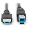 Kabelis USB Digitus USB-A - USB-A 1.8 m Juodas (DB-300115-018-S)