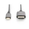 Digitus | USB Type-C to HDMI Adapteris | DA-70821 | Juodas | USB Type-C | 1.8 m