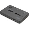 Digitus DA-71545-1 saugojimo diskų prijungimo stotis USB 3.2 Gen 1 (3.1 Gen 1) Type-C Juoda