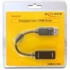 DELOCK Adapteris DP-St > HDMI-Bu 22.5cm juodas
