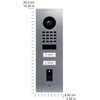 DoorBird DoorBird IP Video Türst. D1102FV Fingerpr. Edels. V2A, Unterpu