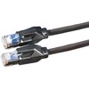 Dätwyler Triton DTWYLER S/FTP Komutacinis kabelis Cat.6 (E klasė), CU 7702 flex LS0H, Hirose TM21, juodas, 1 m