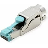 Easylan EasyLan fixLink Stecker RJ45 ekranowany, Kat.6A (ISO/IEC) sidabrinė