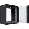 Efb Elektronik Spinta EFB EFB 19" gehäuse X-Rack mit Glastür 400-600mm 15HE juodas