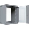 Efb Elektronik Spinta EFB EFB 19" Wandgehäuse X-Rack mit Glastür 400-600mm 15HE grau