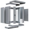 Efb Elektronik Spinta EFB EFB 19" Wandgehäuse X-Rack mit Glastür 400-600mm 15HE grau