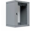 Efb Elektronik Spinta EFB EFB 19" Wandgehäuse X-Rack mit Glastür 400-600mm 15HE grau