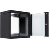 Efb Elektronik Spinta EFB EFB 19" Wandgehäuse X-Rack mit Glastür 400-600mm 12HE schw.