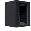Efb Elektronik Spinta EFB EFB 19" gehäuse X-Rack mit Glastür 400-600mm 15HE juodas