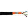 Efb Elektronik Cat.7 Innen-/Aussenkabel 1200MHz AWG23 S/FTP,PE Mantel, CPR Fca, innen Dca, Sw&amp; Or, 25m