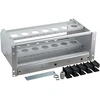 Efb Elektronik EFB 19" Baugruppentrger 3HE/84TE plus 1HE Kabelberlngenfach