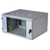 Efb Elektronik EFB 19" Wandgehäuse 6HE, schwenkend, 2-teilig, RAL7035, Tiefe 600 mm