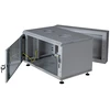 Efb Elektronik EFB 19" Wandgehäuse 6HE, schwenkend, 2-teilig, RAL7035, Tiefe 600 mm