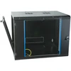 Efb Elektronik EFB 19" Wandgehäuse 9HE, fest, 1-teilig, RAL9005, Tiefe 450 mm