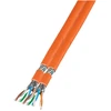Efb Elektronik EFB Duplex LAN Cat.7 1000 AWG23 S/FTP, 2x4P CPR Dca, oranžinis, 100m
