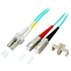 Efb Elektronik EFB EFB LWL Kabelis Duplex Jumper LC-SC 50/125 OM3 5 Meter LSZH Halogenfrei aqua 2.0mm geprueft mit Messprotokoll