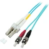 Efb Elektronik EFB Duplex Patchkabel LC-ST OM3 7,5m LSZH 2mm aqua