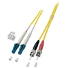 Efb Elektronik EFB Duplex Patchkabel LC-ST OS2 G652D 15m LSZH 2mm gelb