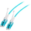 Efb Elektronik EFB Duplex Patchkabel Push/Pull LC-LC OM3 7,5m LSZH 3mm aqua