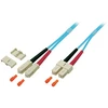 Efb Elektronik EFB Duplex Jumper SC-SC 50/125, OM3, LSZH, aqua, 3.0mm, 0.5m
