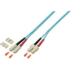Efb Elektronik Triton Aukštos kokybės šviesolaidinis kabelis dupl. 50/125 OM4 SC/SC, 3 m