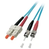 Efb Elektronik EFB Duplex Patchkabel SC-ST OM3 2m LSZH 3mm aqua