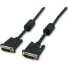 Efb Elektronik EFB DVI-D Dual Link,2x DVI-D 24+1,St.-St.,AWG 28.5m,sw