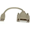 Efb Elektronik Kabelis USB EFB 20 cm USB-A / D-SUB15P USB 2.0 Adapteris Game Port (K5306.020V2)