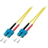 Efb Elektronik EFB Duplex Jumper SC-SC 9/125, OS2, LSZH, gelb, 3.0mm, 0,5m