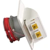 Efb Elektronik EFB FO Datendose UP, 2 SC-S Kupplungen OM3 mit Shutter, integrierter Spleihalter