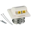 Efb Elektronik EFB FO Datendose UP, 2 SC-S Kupplungen OM3 mit Shutter, integrierter Spleihalter