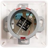 Efb Elektronik EFB FO Datendose UP, 2 SC-S Kupplungen OM3 mit Shutter, integrierter Spleihalter