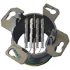 Efb Elektronik EFB FO Datendose UP, 2 SC-S Kupplungen OM3 mit Shutter, integrierter Spleihalter